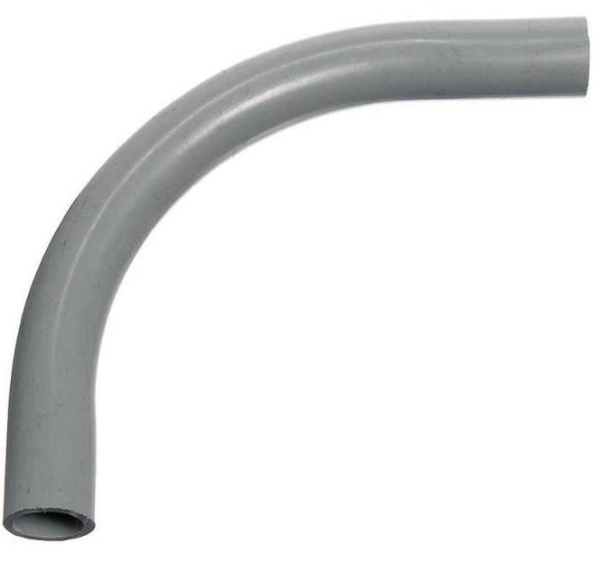 Carlon UA9AK-CAR PVC Standard Radius Conduit Elbow, 2-1/2", 90 Degree