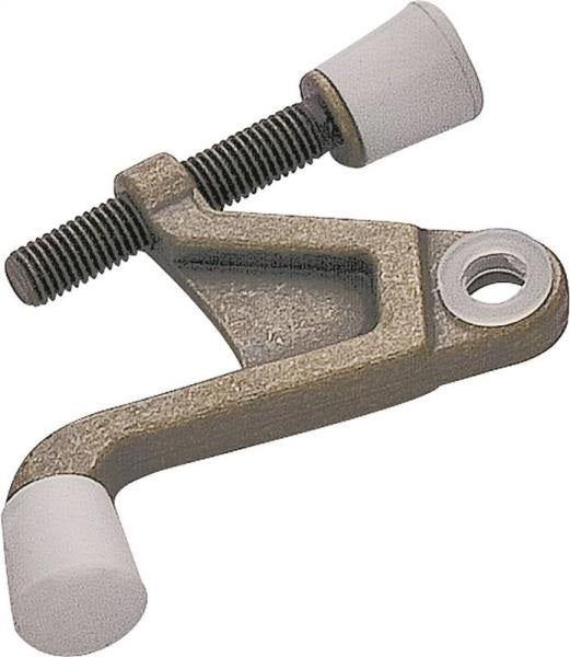 Prosource H20-B031C-PS Hinge Pin Doorstops, Antique Brass