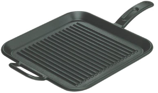 Lodge P12SG3 Pro Logic Square Griddle, 12"