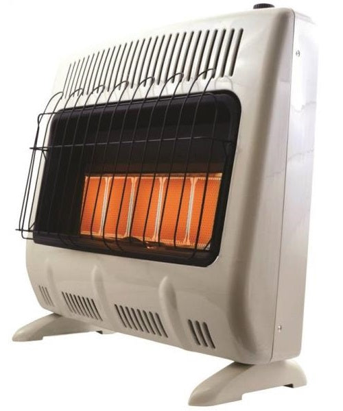 Mr Heater F299831 Vent-Free Radiant Natural Gas Heater w/Thermostat, 30000 BTU