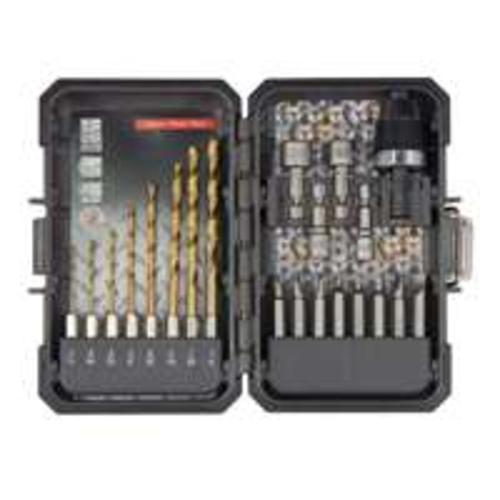 Vulcan 421541OR Screwdriver/Drill Bit Set 1/4" 21Pc