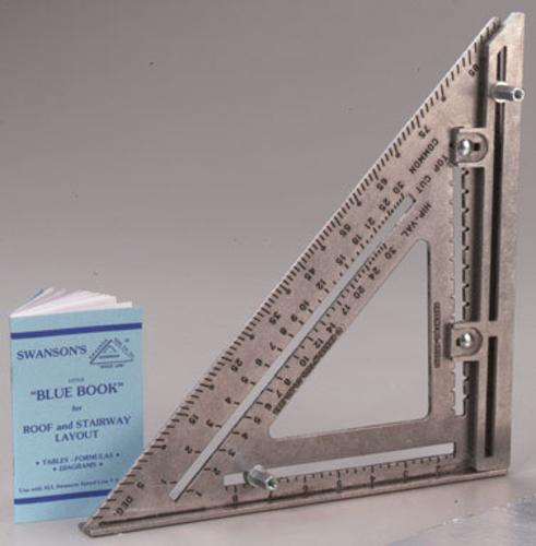 Swanson S0107 Speed Framing Square, 12" x 12"