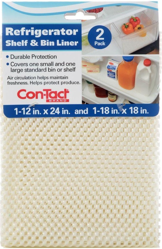 Contact KTCH-CRB007-12 Refrigerator Bin Liner, 2/Pack