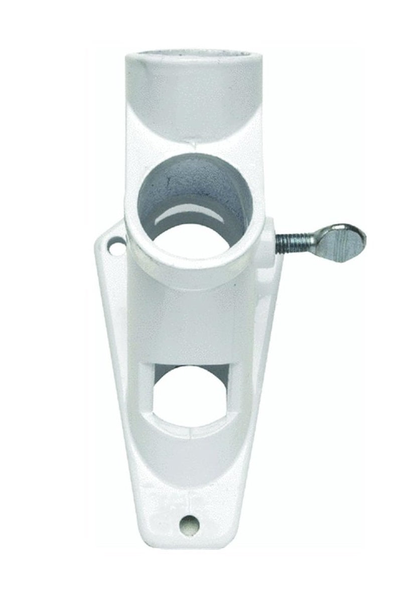Valley Forge 60752 Flag Pole Bracket, Aluminum, White