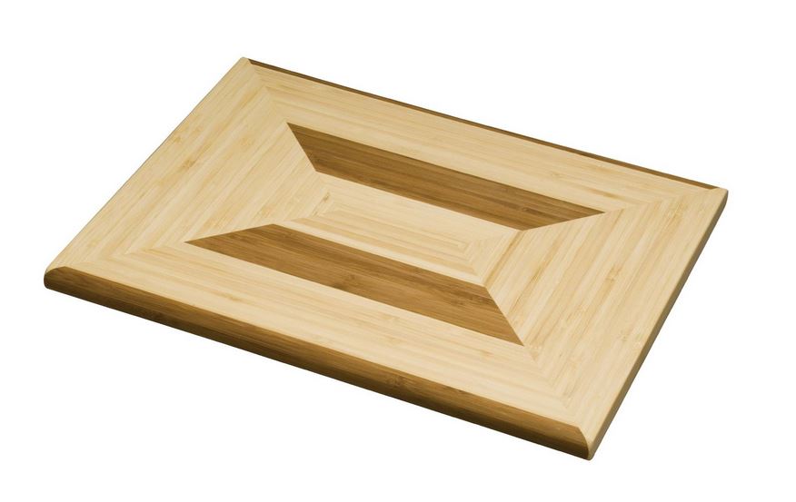 Waddell BCB06 Cut Board Bamboo Abstract, 13-1/2" x 10-1/2"