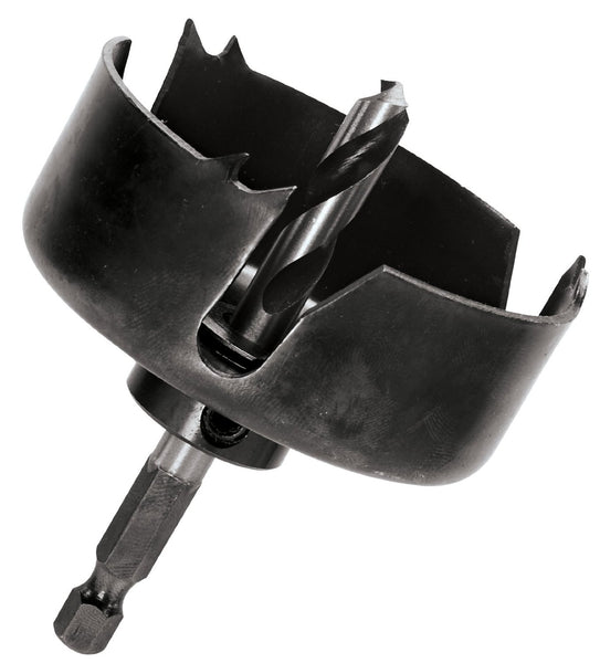 Vermont American 18340 Carbon Hole Saw with Mandrel, 2-1/2"