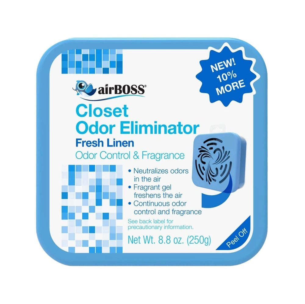 airBOSS 670LI.6T Closet Odor Eliminator, Black