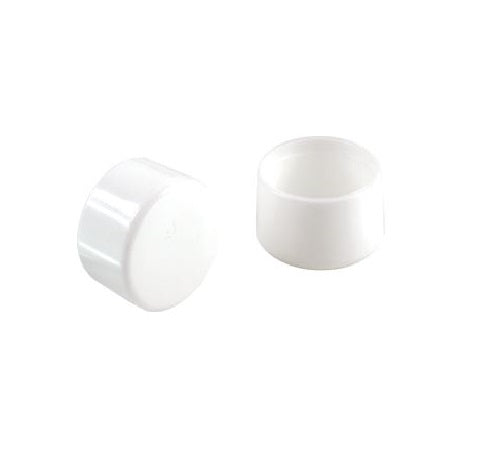 Shepherd Hardware 9109 Furniture Leg Tips, 1", White