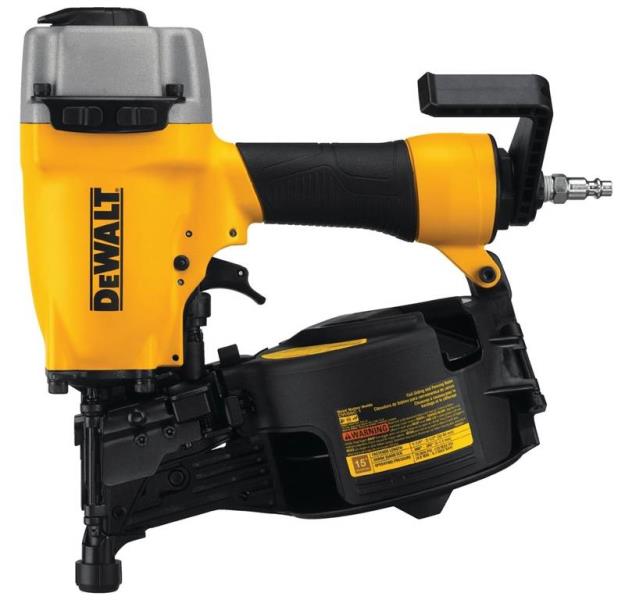 DeWalt DW66C-1 15-Degree Coil Siding & Fencing Nailer, 1-1/4" to 2-1/2"