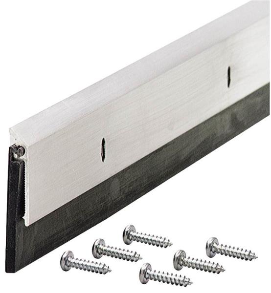 M-D Building 68247 Commercial Grade Door Sweep, 1/4" x 36", Aluminum