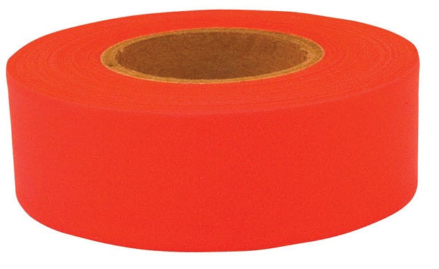 C.H. Hanson 17010 Sub Zero Flagging Tape, Red, Plastic, 150'