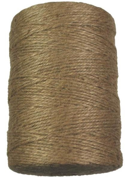 Ben-Mor 60578 Jute Twine, 3 Strands Large, 1110', Brown