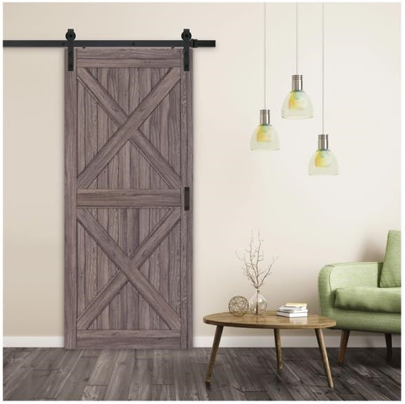 Renin ES60-W1-GO-1GO-03 Sagrada Barn Door, Gunstock