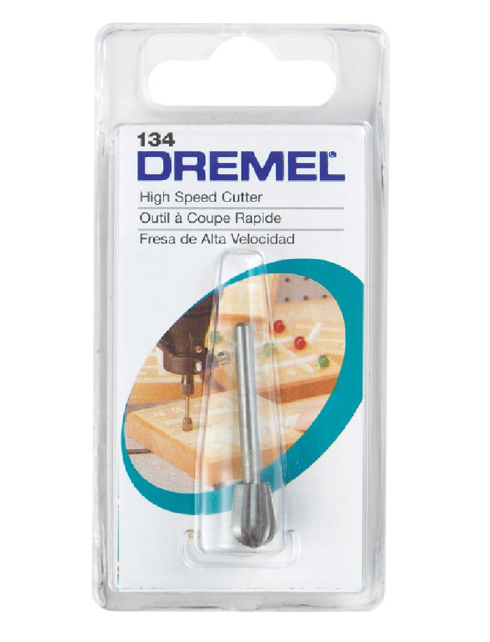 Dremel 134 High Speed Steel Cutter, 1/4" Diameter
