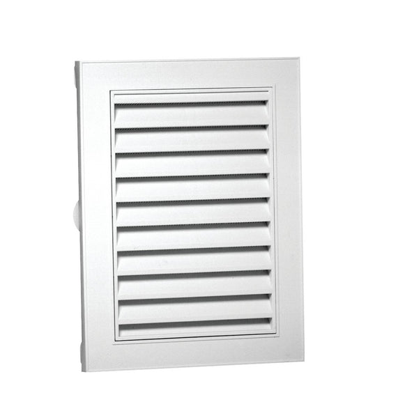 Duraflo 626075-00 Gable Vent, Polypropylene, White