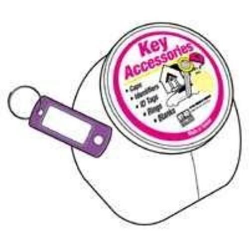 Hy-Ko KT138 Flexible Id Key Tag  7/8"X2"