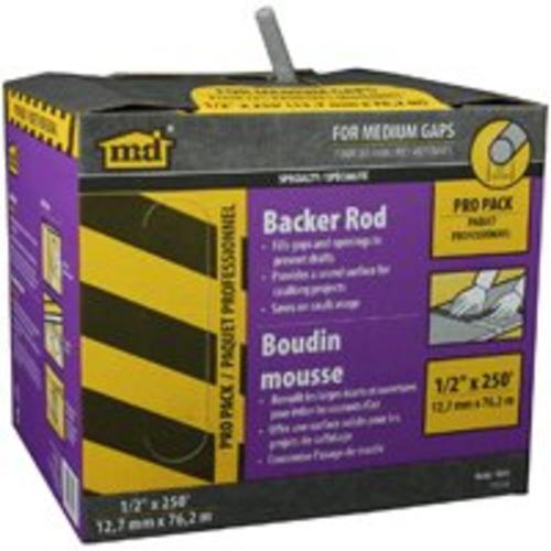 M-D Building Products 71551 Backer Rod, Pro Pack, 1/2" x 250&#039;