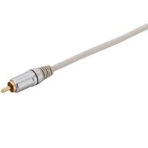 Zenith AS3015B Premium Subwoofer Cable 15&#039;, Silver