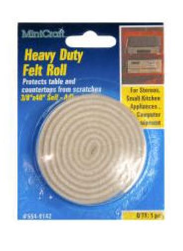 Mintcraft FE-50232 Heavy-Duty Felt Roll 3/8"X40"
