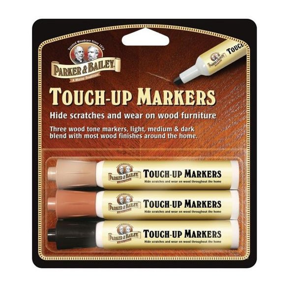 Parker & Bailey 220002 Furniture Touch-Up Markers, Set of 3