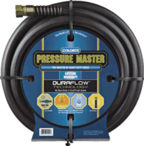 Colorite ELCF58100 Contractor Farm Water Hose, 5/8" x 100&#039;, Black