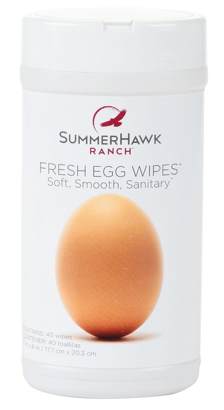 SummerHawk Ranch 33670 Fresh Egg Wipes, 40 Count