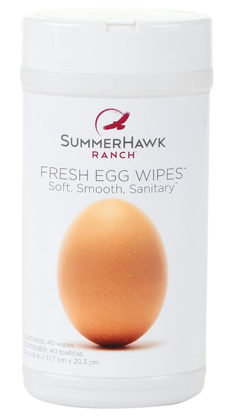 SummerHawk Ranch 33670 Fresh Egg Wipes, 40 Count