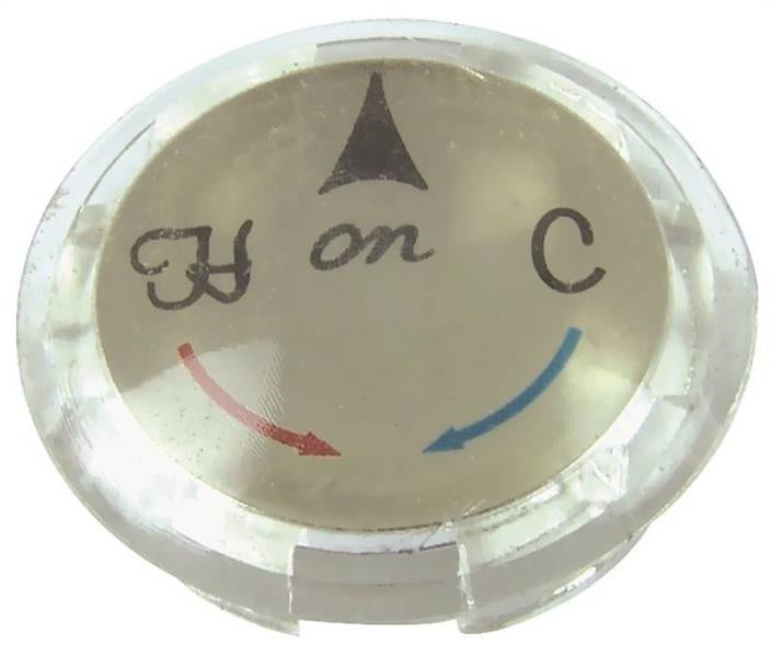 Danco 80970 Snap-In Faucet Index Button, Acrylic, Plastic