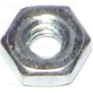 Midwest Products 03748 Zinc Hex Machine Screw Nut 6-32