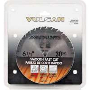 Vulcan 409071OR Carbide Blade, 6.5" x 30 Teeth