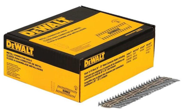 DeWalt DWMC13115G-2M 35-Degree Metal Connector Nails, 0.131 Dia x 1-1/2" L