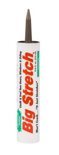 Sashco 10020 Big Stretch Caulk & Seal, Ironstone, 10.5 Oz