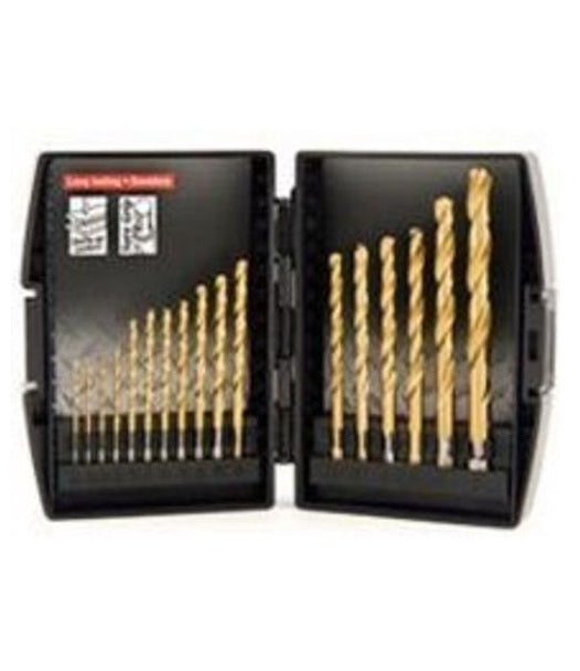 Vulcan 871570OR Carded Drill Bit Set, 1/16 - 3/8", 17 Piece