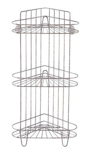 Simple Spaces SS-SC3-29-CH-3L Shower Caddy, 3-Tier, Chrome