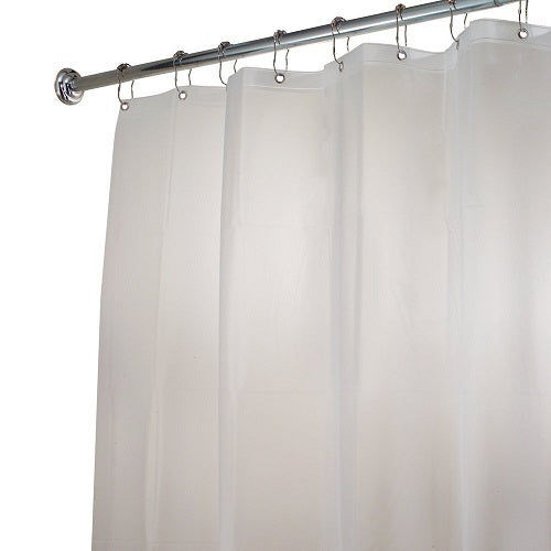 InterDesign 14752 Shower Curtain Or Liner, 72" x 72", White