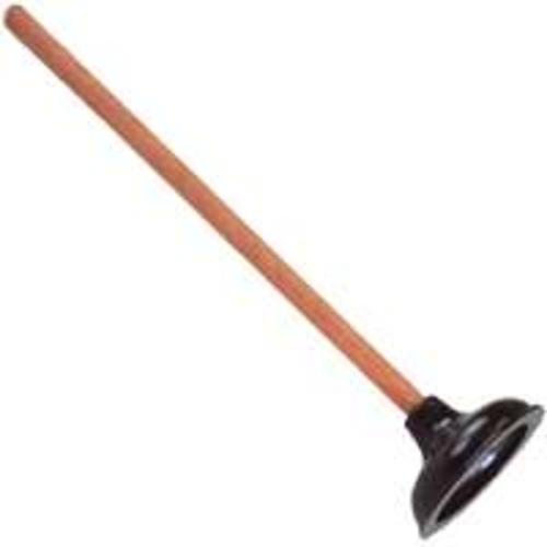 Worldwide Sourcing 8318-B Toilet Plungers Cup 6" - Black