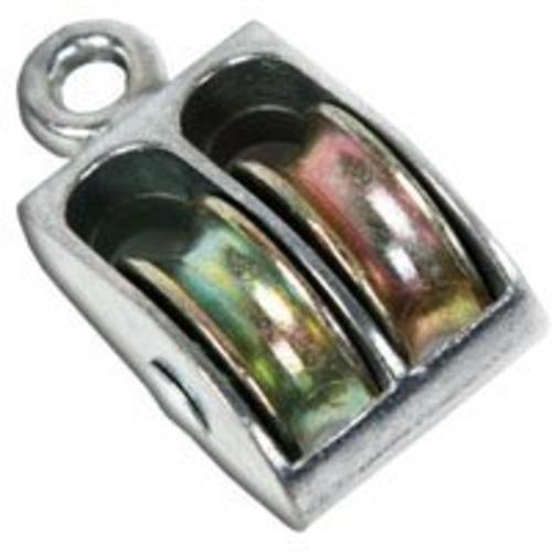 Koch 3172501 Rope Pulley, 1/2"x3/4", Zinc