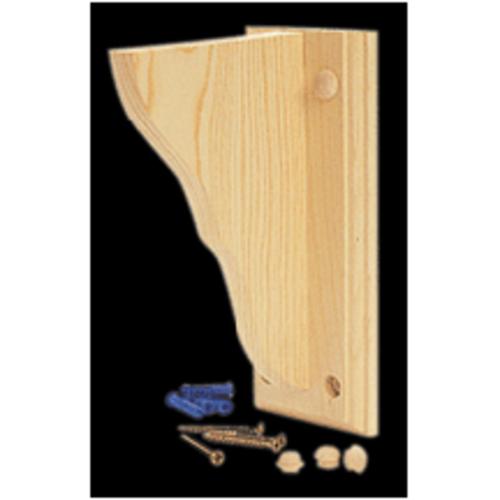 Waddell 1350 Pine Shelf Bracket, 4" x  6"