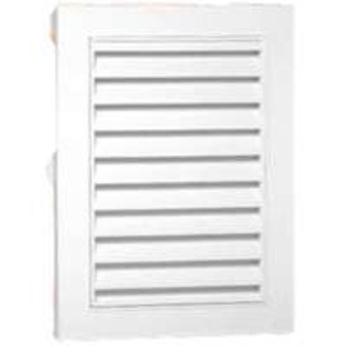 Duraflo 626080-00 Small Rectangular Gable Vent, 18" x 24", White