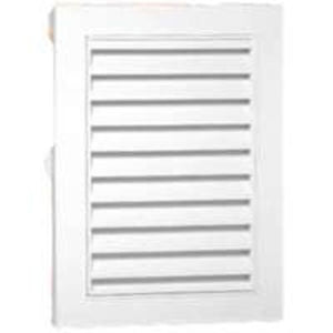 Duraflo 626080-00 Small Rectangular Gable Vent, 18" x 24", White
