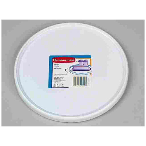 Rubbermaid 2303-RD WHT Turntable,White,14" x 3/4"