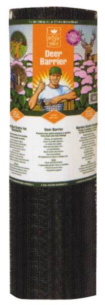 Easy Gardener LG400171 Deer Barrier Fencing, 7&#039; x 100&#039;, Black