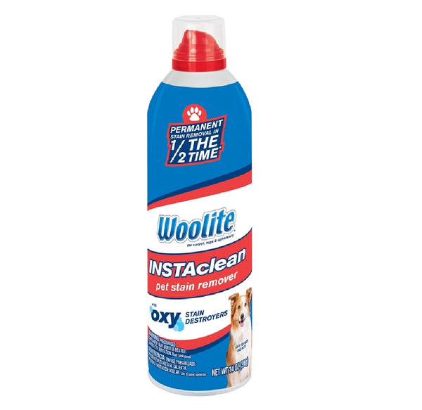 Woolite 1783 Instaclean Aerosol Pet Stain Remover, 14 Oz