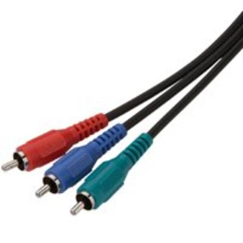 Zenith VC1012COMPON Video Cable, 12&#039;, Black