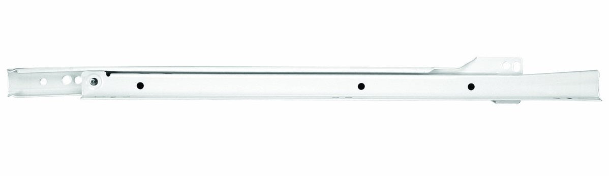 Knape & Vogt 1805HWH450 Euro-Style Self Close Drawer Slide, 450-mm, White