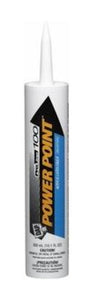 Dap 18700 Power Point 100 Acrylic Latex Caulk, White, 10.1 Oz