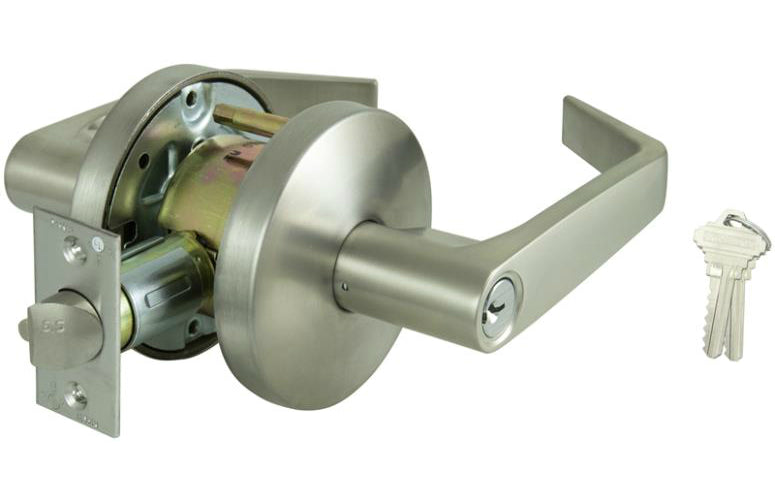 ProSource Y368CV-PS Classroom Cylindrical Lever, Stainless Steel