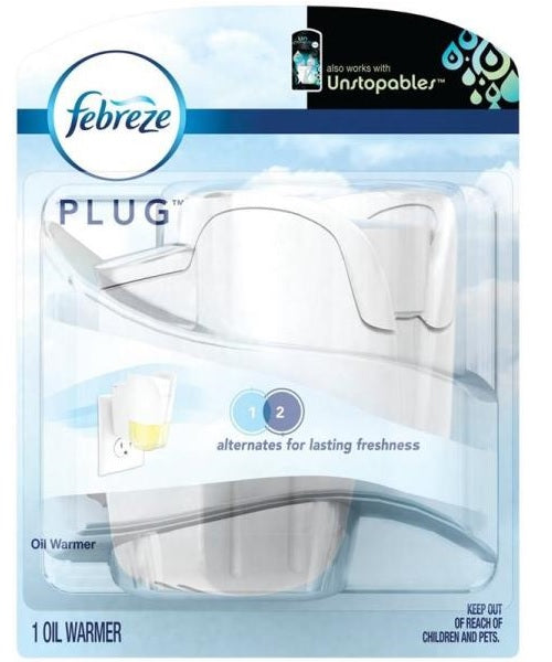 Febreze 72792 Electric Plug-In Air Freshener, White