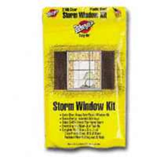 Warp&#039;s EZ-36 Clear Plastic Storm Window Kit, 36" x 72"