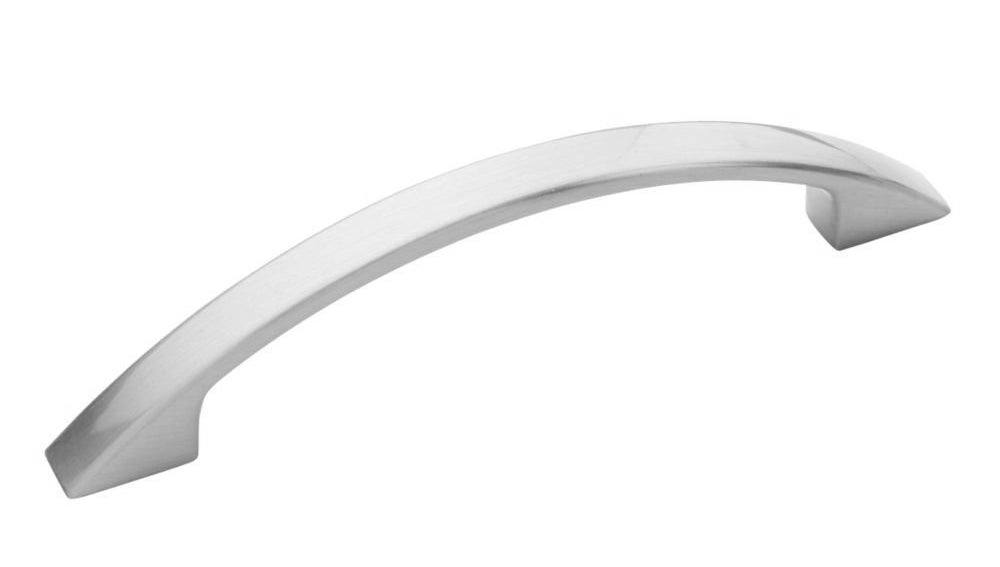 Amerock BP52996G10 Flat Arch Cabinet Pull, 96mm CTC, Satin Nickel